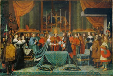 Célébration du mariage de Louis XIV et de Marie-Thérèse d