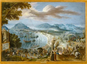 Débarquement du roi Philippe III à Saint-Sébastien