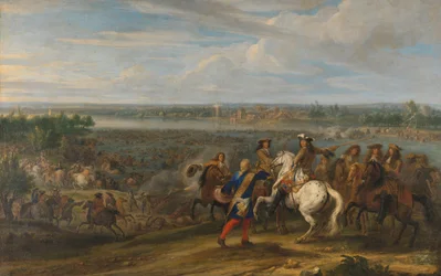 Louis XIV Traversant aux Pays-Bas à Lobith