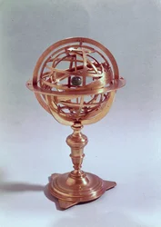 Sphère armillaire réalisée selon le système ptolémaïque, Rome, 1648