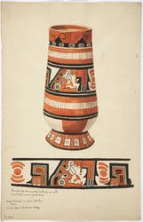 Un pot et son motif d