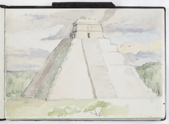 Carnet de croquis de dessins et notes, Mexique et Europe