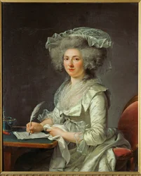 Portrait de femme (anciennement Mme) (peinture sur toile)