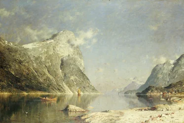 Une scène de fjord