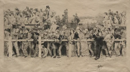 Une scène au Derby