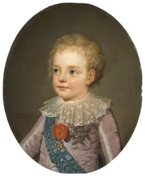Louis Joseph Xavier François de Bourbon (1781-1789), dauphin de France, par Adolf Ulrik Wertmüller (1751-1811)
