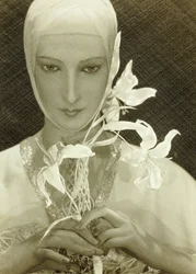 Publicité pour Elizabeth Arden, prise de vue
