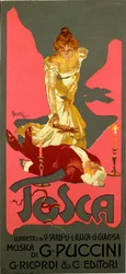 Affiche de style Liberty pour l