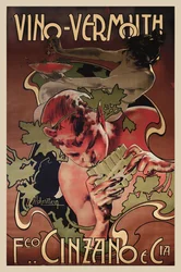 Vermouth Cinzano, 1906