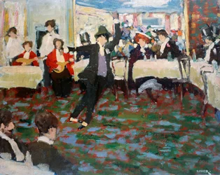 Maurice Chevalier, par Adolfo Levier (1873-1953), Italie, 20e siècle