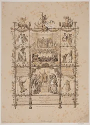Souvenir du carnaval des artistes du 3 mars 1854