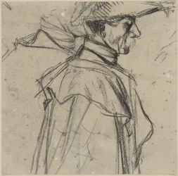 Officier avec chapeau et manteau