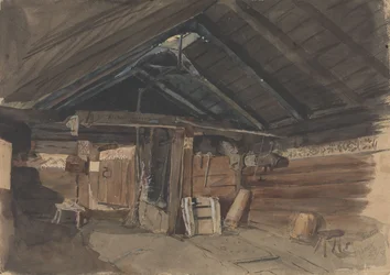 Fumoir, presbytère de Kvam, Vikøy