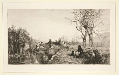 Bords du ruisseau à Rossilon (Ain)