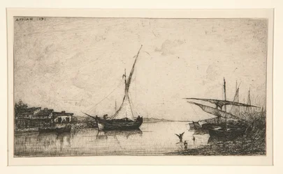 Deux ponts bateau de pêche