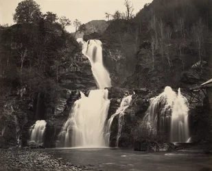 Chutes du Reichenbach, vers 1860