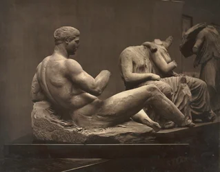 Sculptures du Parthénon, British Museum, vers 1870s