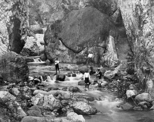 Rivière Cane, Jamaïque, vers 1905
