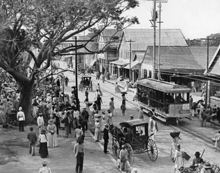 Jubilee Market Square, Kingston, Jamaïque, c1905