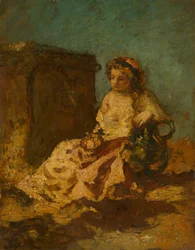 Méditation (Femme Assise)