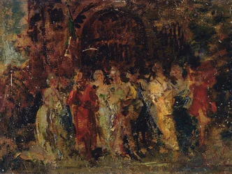 Procession de mariage