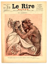 Couverture de Le Rire Rouge, Satirique en Couleurs