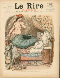 Couverture de "Le Rire Rouge", satirique en couleurs
