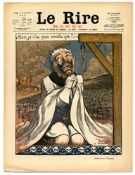 Couverture de Le Rire Rouge, Satirique en Couleurs
