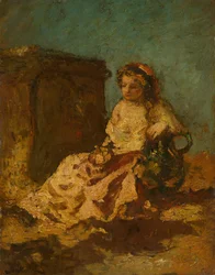 Méditation Femme assise, vers 1878-79