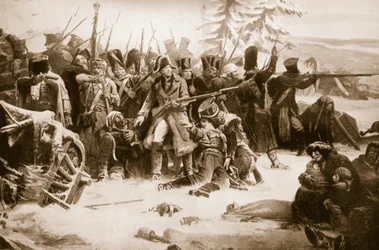 Le maréchal Ney soutenant l