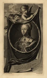 Lady Jane Grey (1537-1554) (gravure)