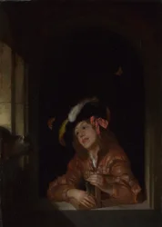 Un garçon avec une souricière, 1678