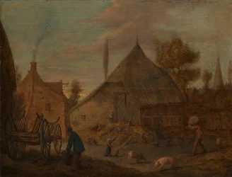 La cour de ferme