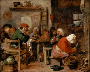 Femme faisant des crêpes