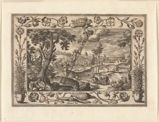 Le rêve de Jacob, tiré de Paysages avec scènes de l
