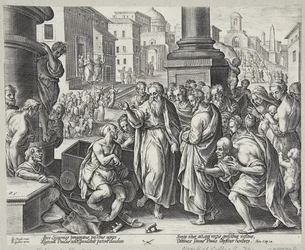 Saint Paul guérit un infirme à Lystre
