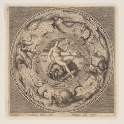 Thétis sur un coquillage, d
