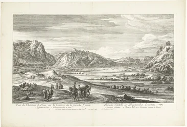 Vue du château de Joux