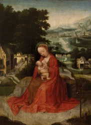 Le repos lors de la fuite en Égypte, vers 1520-30 (huile sur panneau)