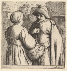 Conversation dans la rue