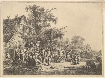 Danse sous la treille, 1610-85