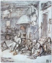 Paysans hollandais, 17ème siècle