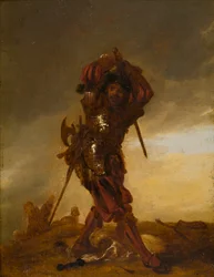 Un soldat suisse : Un mercenaire, vers 1609-62