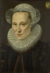 Portrait de Grietje Pietersdr Codde (décédée en 1607)