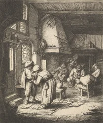 Paysant payant sa note, 1610-85
