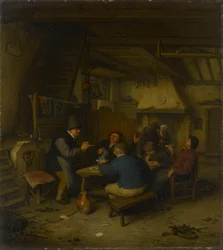 Paysans dans une taverne