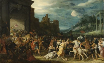 Les Horace entrent dans Rome