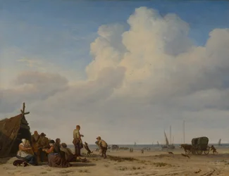 Scène de plage