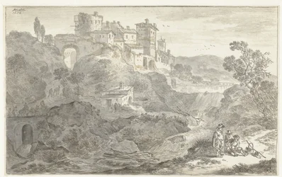 Paysage italianisant