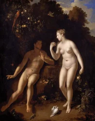 French: Adam et Ève près de l’arbre du Bien et du Mal Adam and Eve.



Alternative title(s):

Adam et Eve près de l